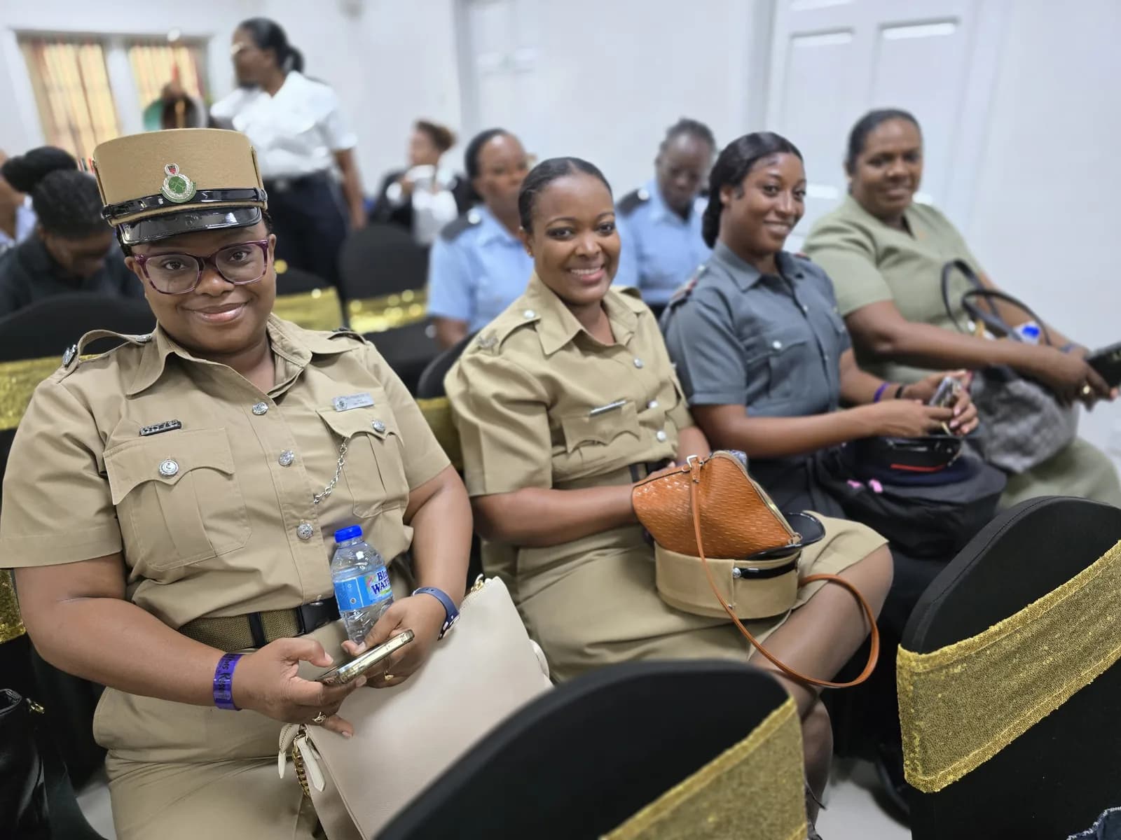 Officers and delegates at IWD26