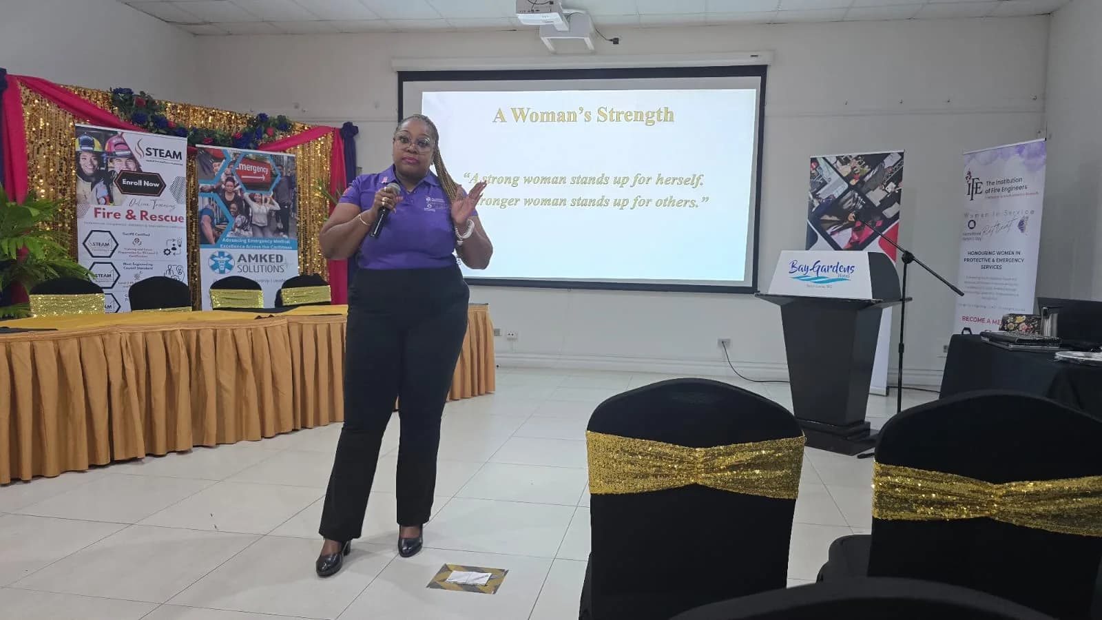Presentation on women's strength